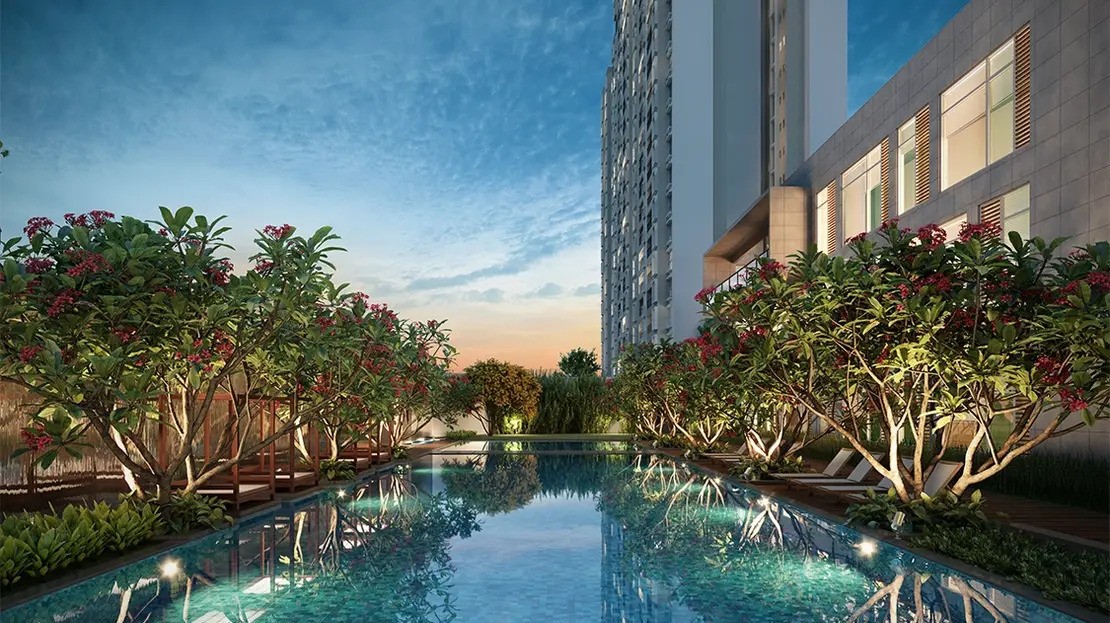 Godrej Park Retreat Swimming pool
