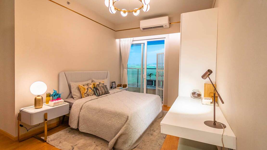 DLF One Midtown Bedroom