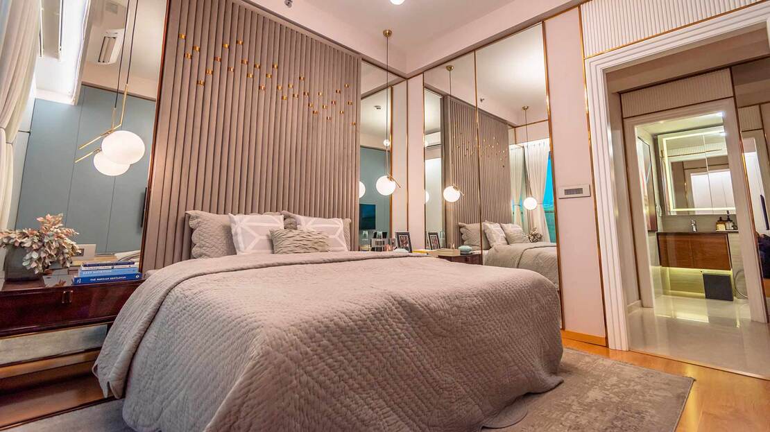 DLF One Midtown Master Bedroom