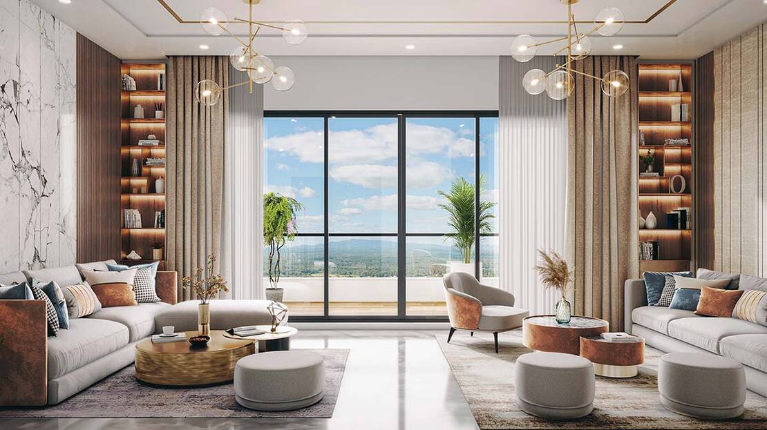 Silverglades The Legacy Living Room